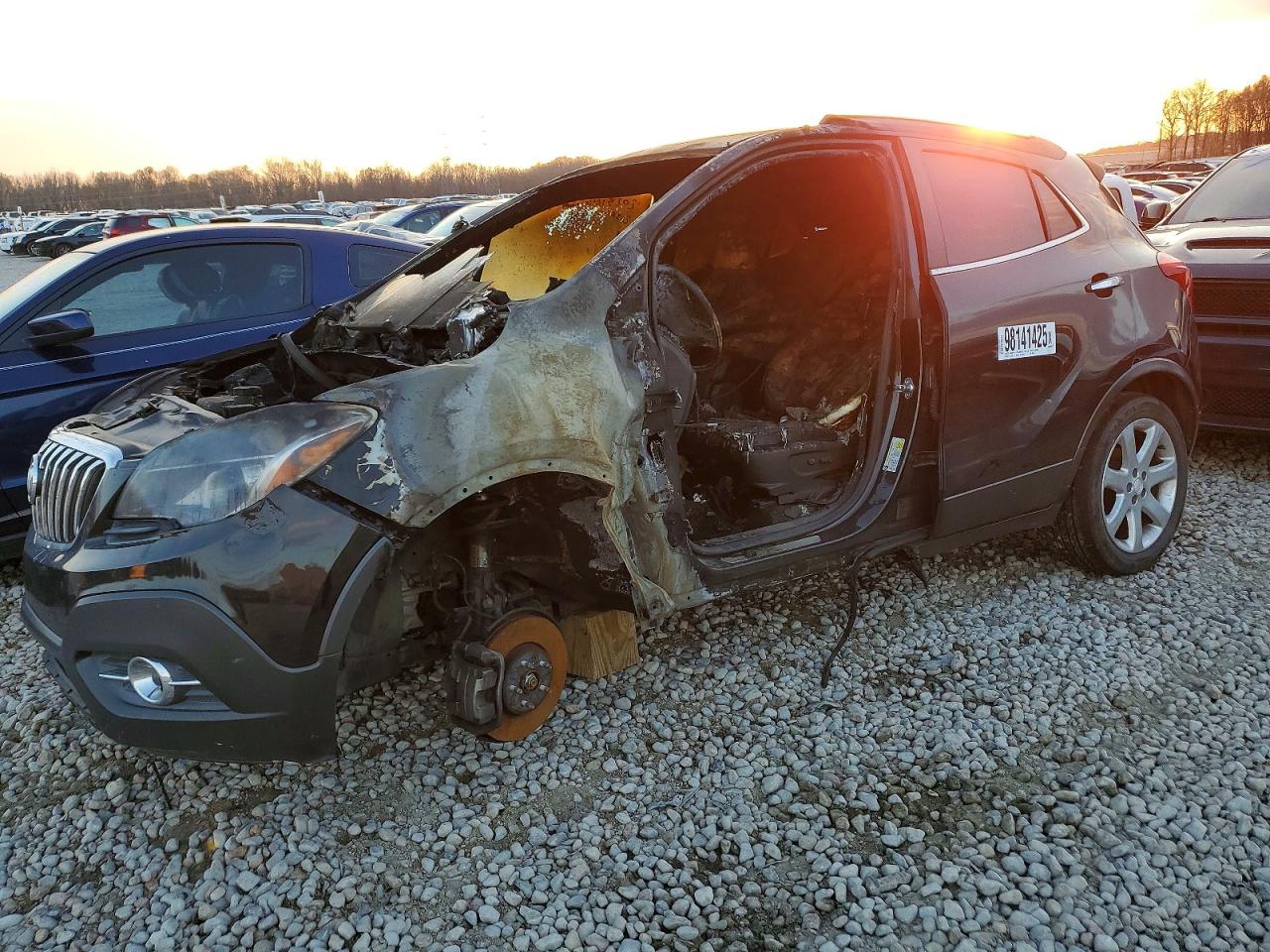 2015 Buick Encore Convenience, VIN KL4CJBSB4FB256363 — Burn
