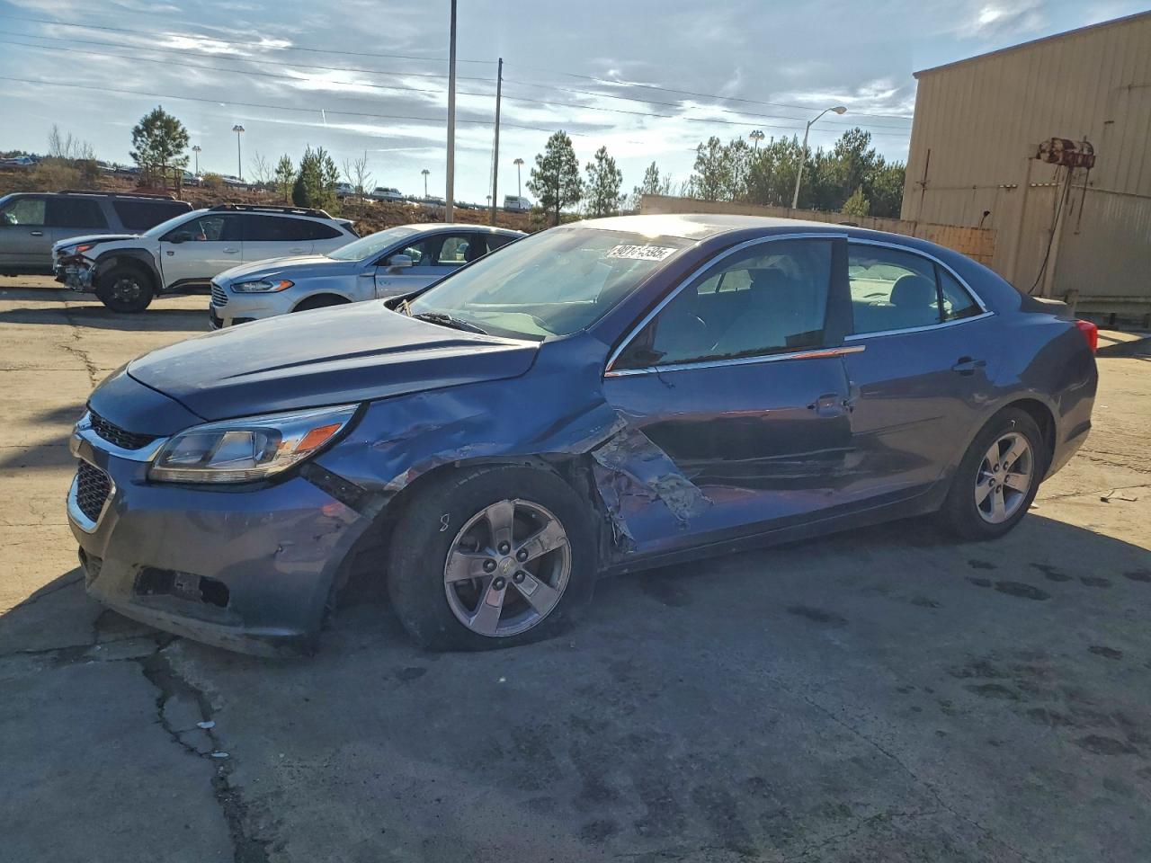 2015 Chevrolet Malibu LS, VIN 1G11B5SL3FF142795 — Side