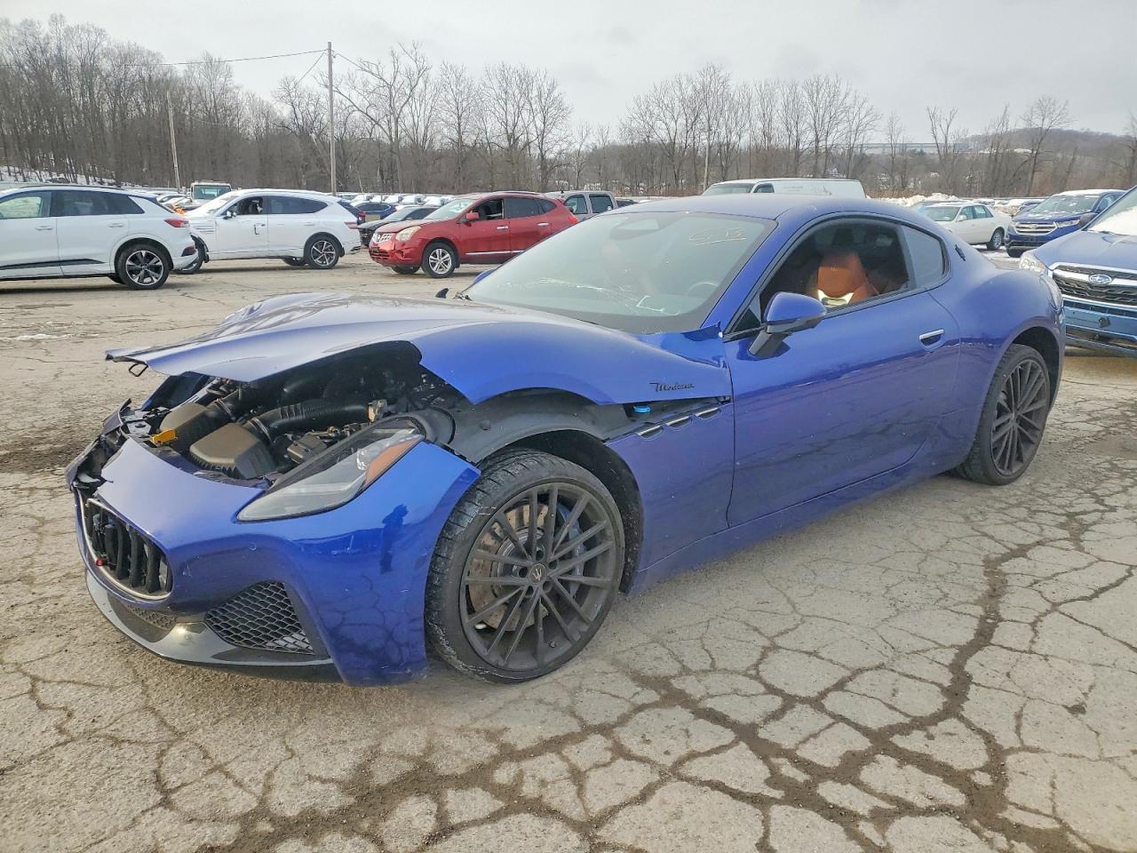 2024 Maserati GranTurismo MODENA, VIN ZAMBMVBB8RX441383 — Перед