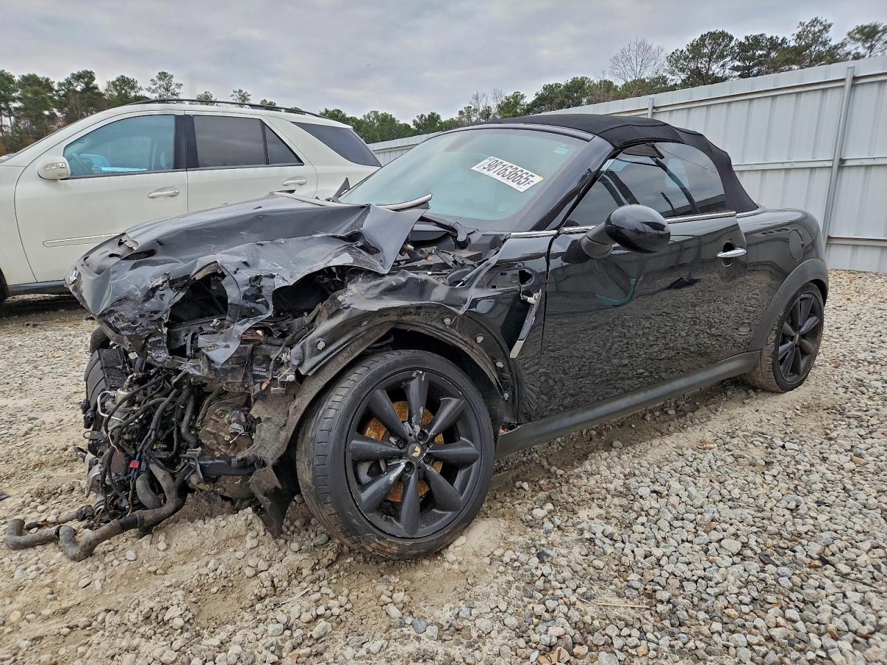 2012 MINI Roadster S, VIN WMWSY3C57CT144476 — Front end