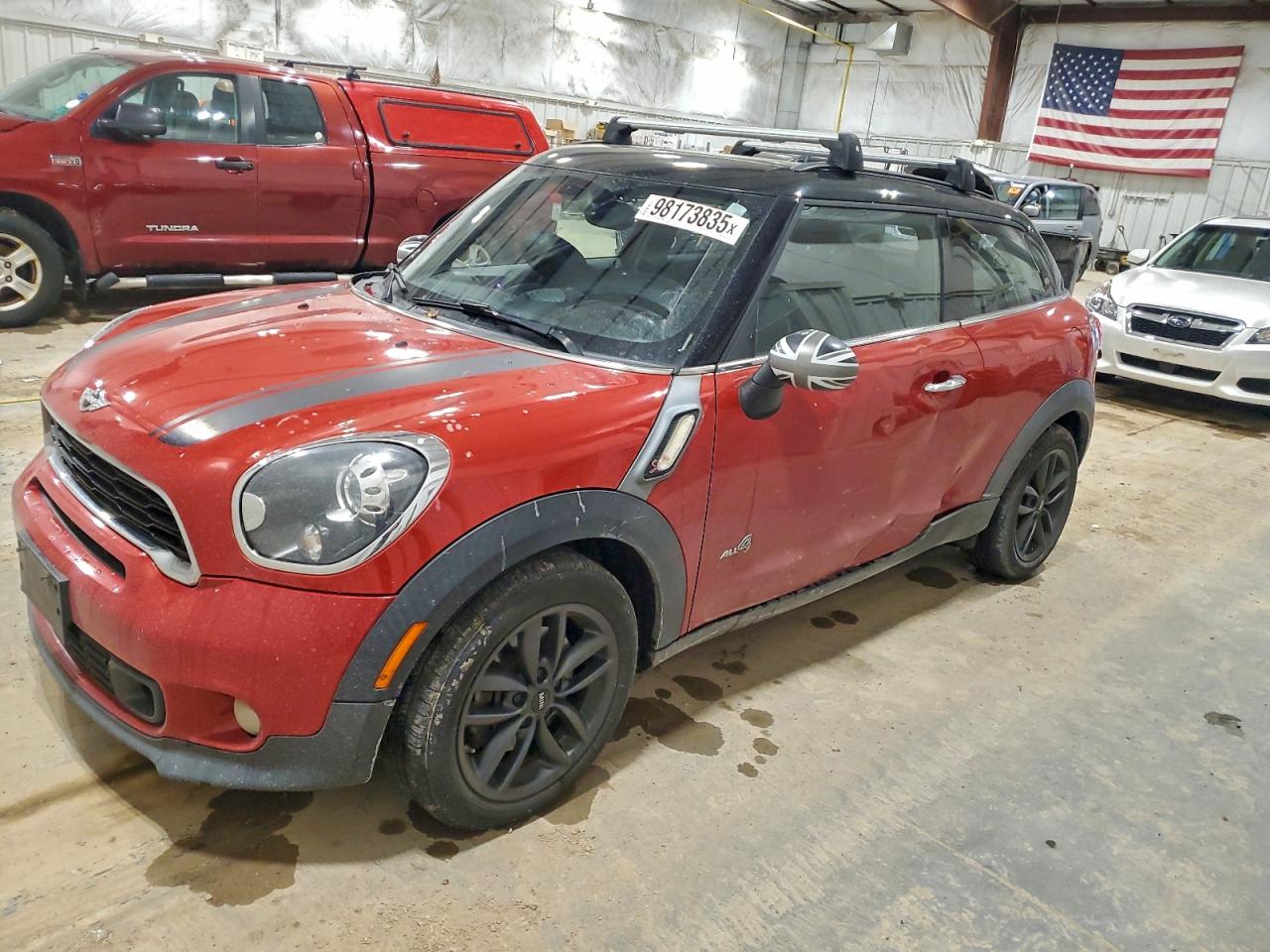 2013 MINI Paceman S ALL4, VIN WMWSS7C5XDWN52169 — Front end