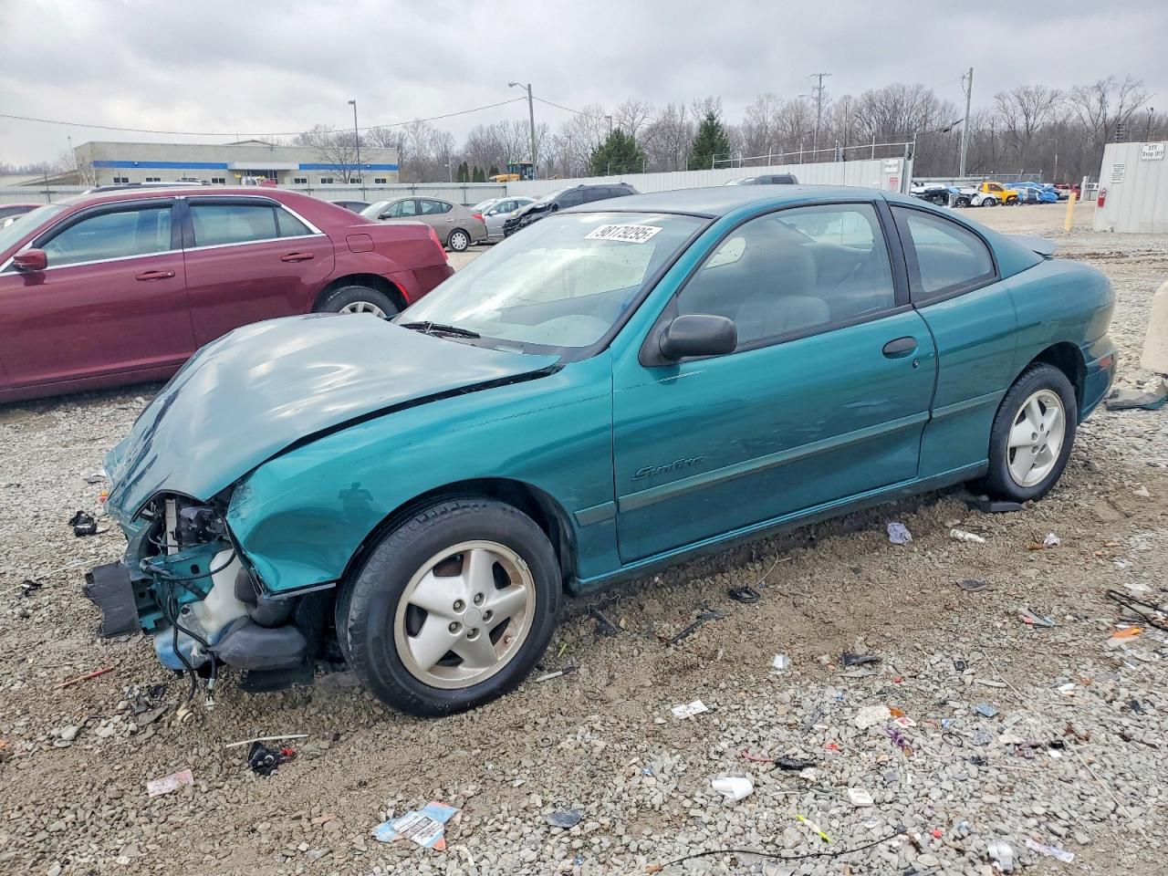 1996 Pontiac Sunfire SE, VIN 1G2JB12T6T7582097 — Перед
