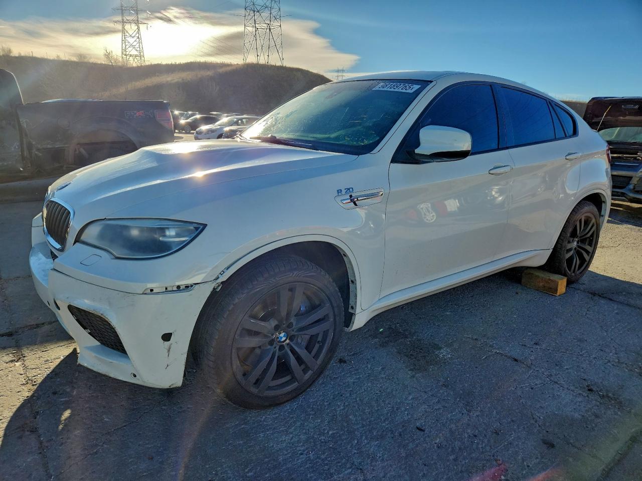 2014 BMW X6 M, VIN 5YMGZ0C56E0J99825 — Front end