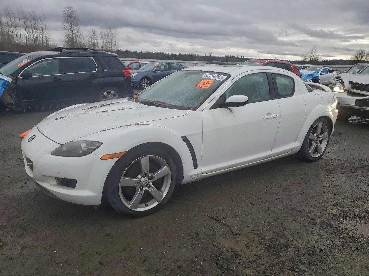 2007 Mazda RX-8 Grand Touring, VIN JM1FE173570208452 — Water / flood