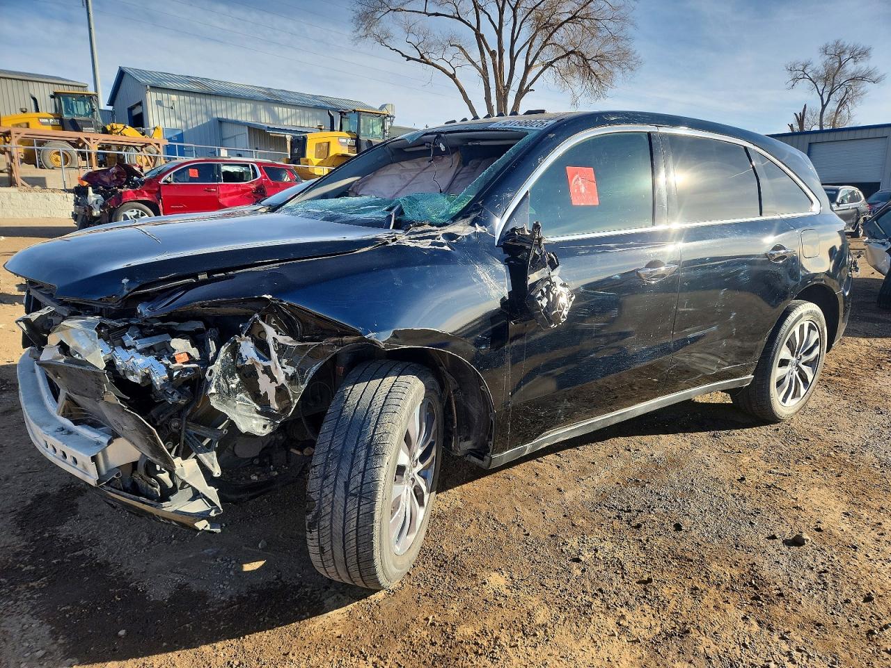 2016 Acura MDX Technology, VIN 5FRYD4H48GB050225 — Rollover