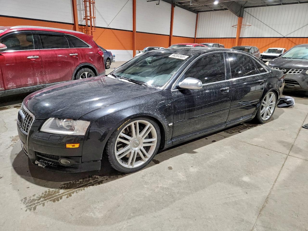 2007 Audi S8, VIN WAUPN44E57N015214 — Rear end