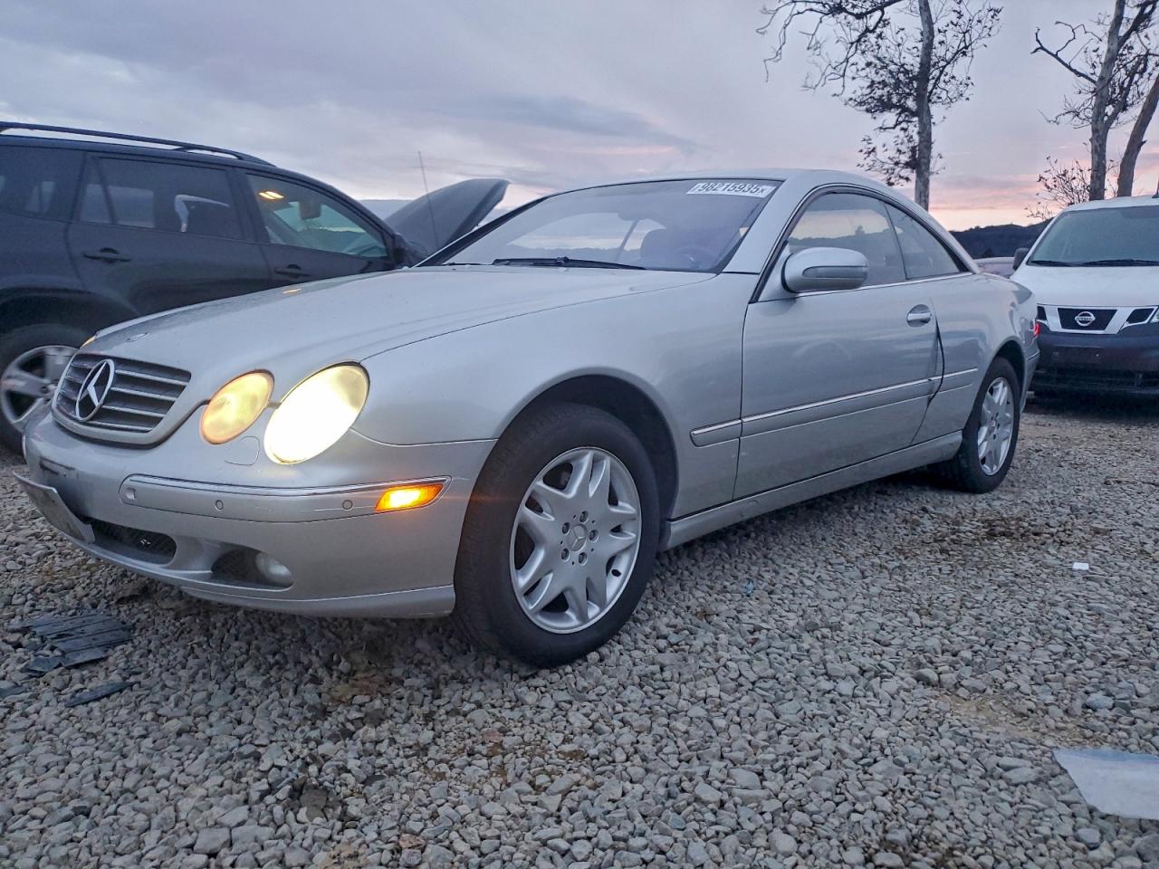 2000 Mercedes-Benz CL 500/600, VIN WDBPJ75J2YA001760 — Мелкие вмятины и царапины