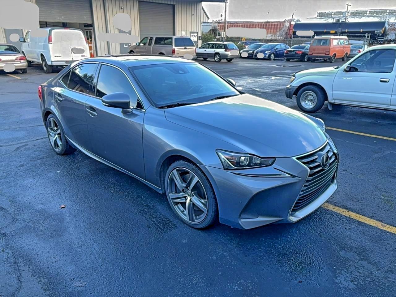 2017 Lexus IS 300, VIN JTHCM1D2XH5014973 — Prior damage history