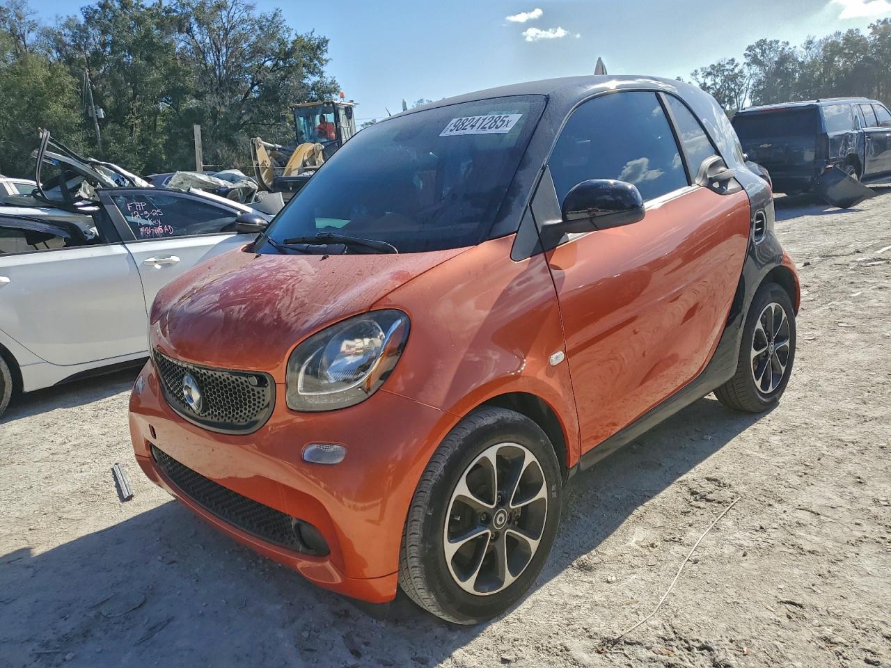 2016 Smart fortwo Passion, VIN WMEFJ5DA6GK076510 — Механическое