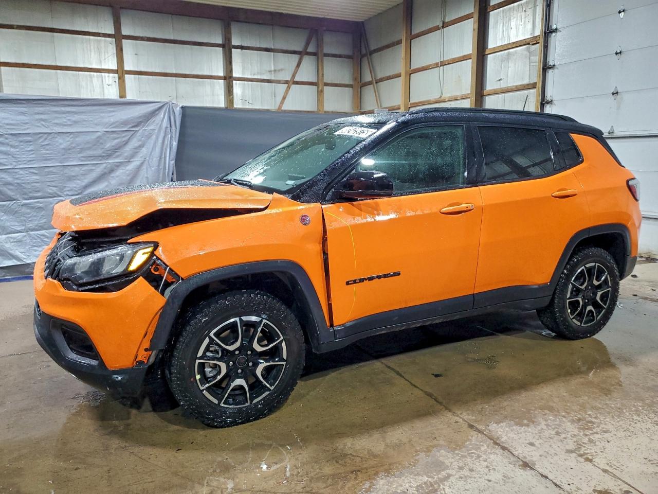 2026 Jeep Compass Trailhawk, VIN 3C4NJDDN6TT186182 — Front end