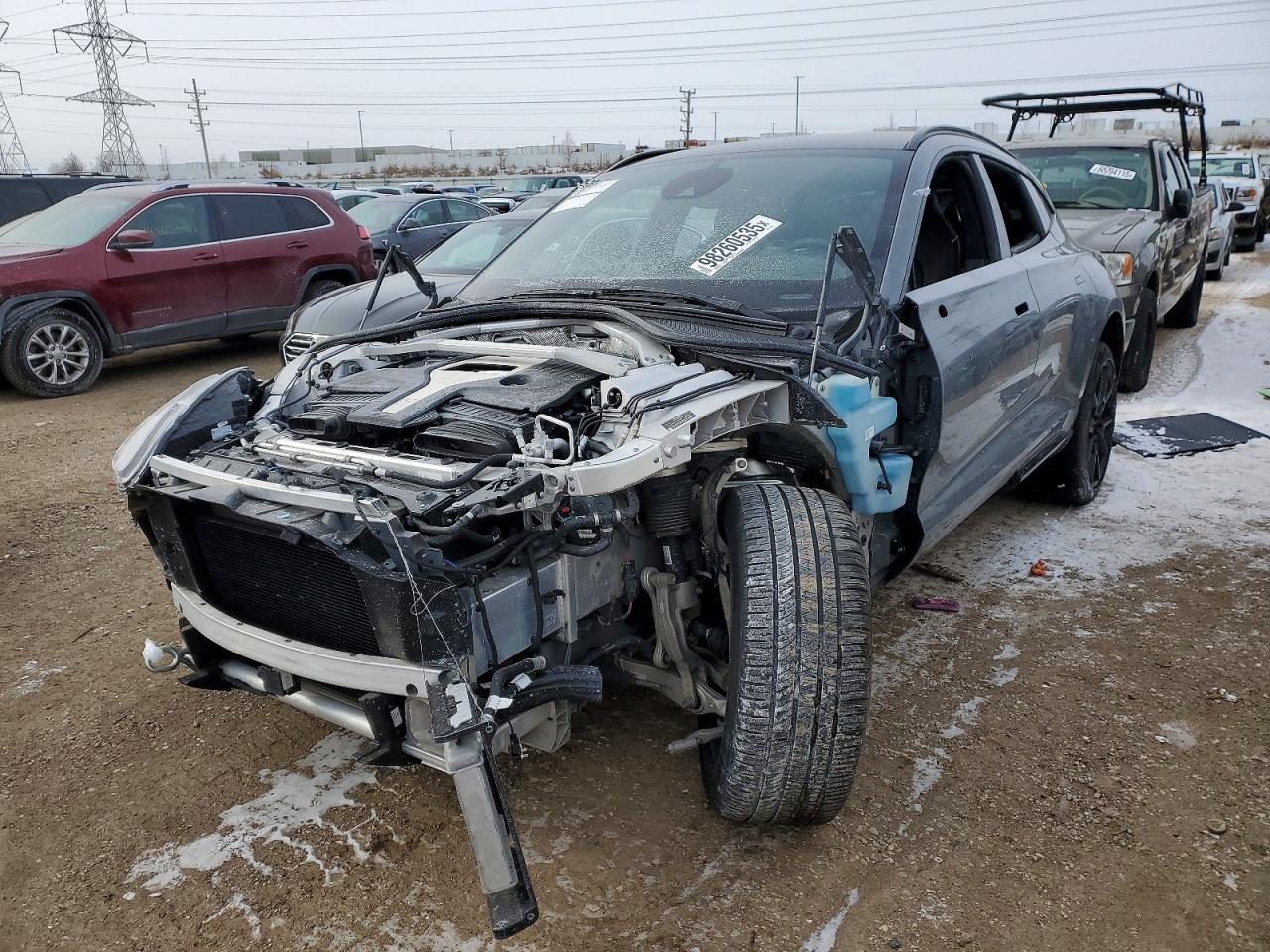 2021 Aston Martin DBX, VIN SCFVUJAW6MTV03394 — Front end