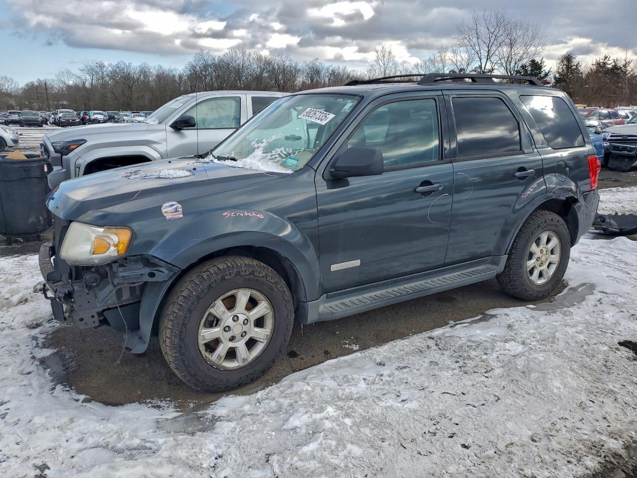 2008 Mazda Tribute Touring, VIN 4F2CZ96108KM09509 — Front end