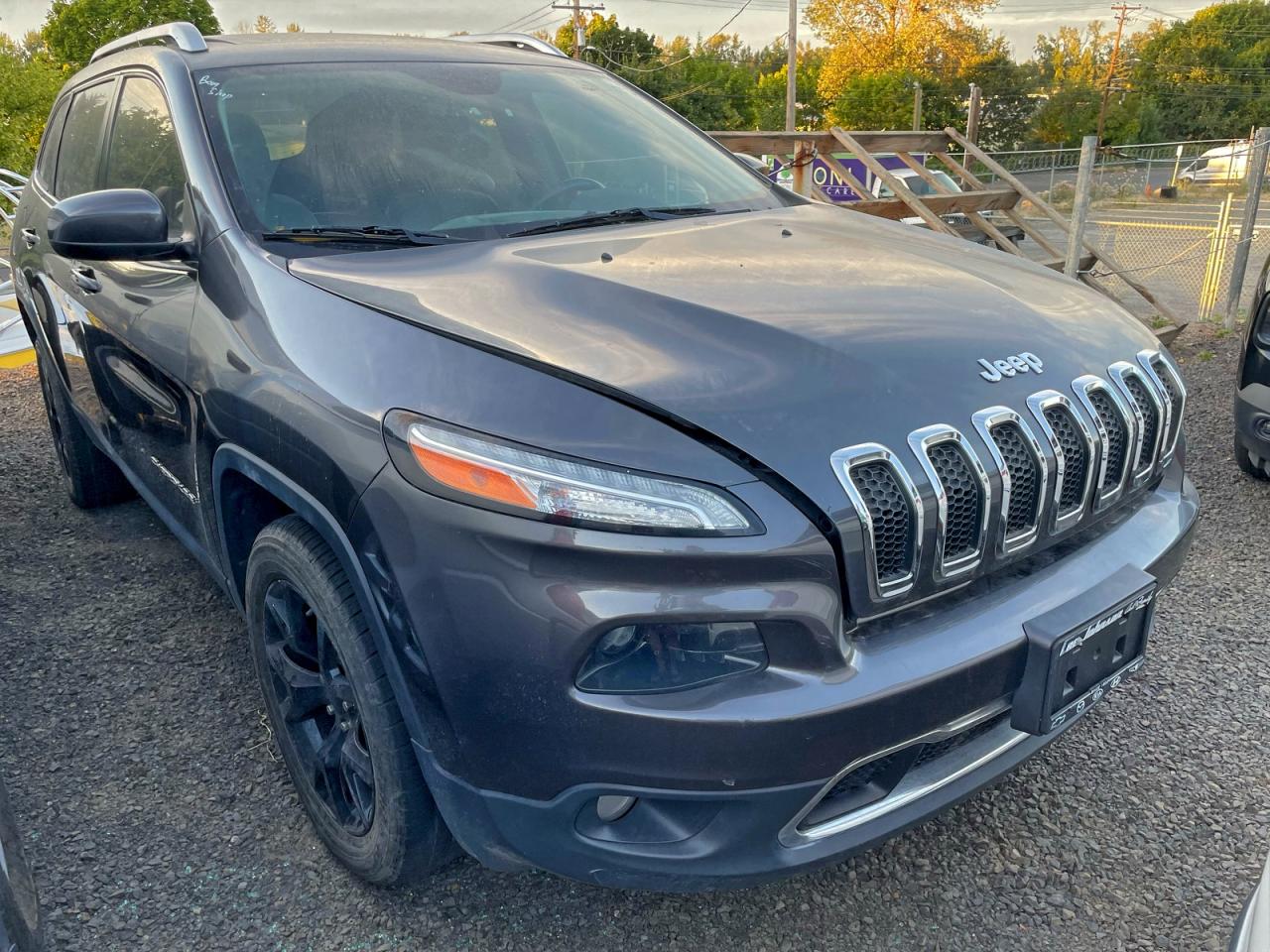 2017 Jeep Cherokee Latitude, VIN 1C4PJLCB4HW508135 — Мелкие вмятины и царапины