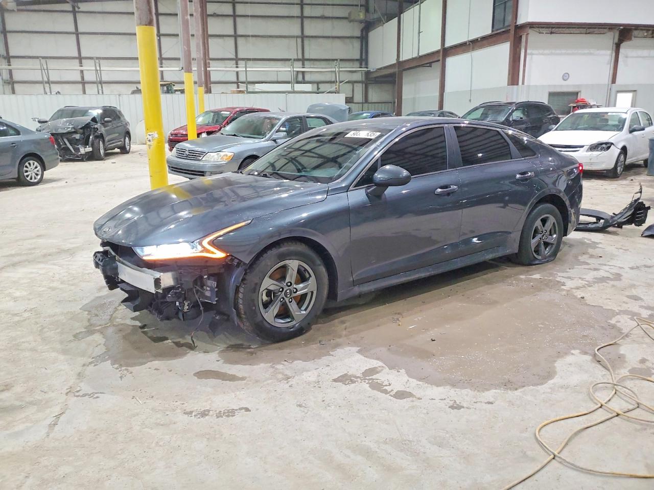 2021 Kia K5 LXS, VIN 5XXG14J29MG055893 — Front end