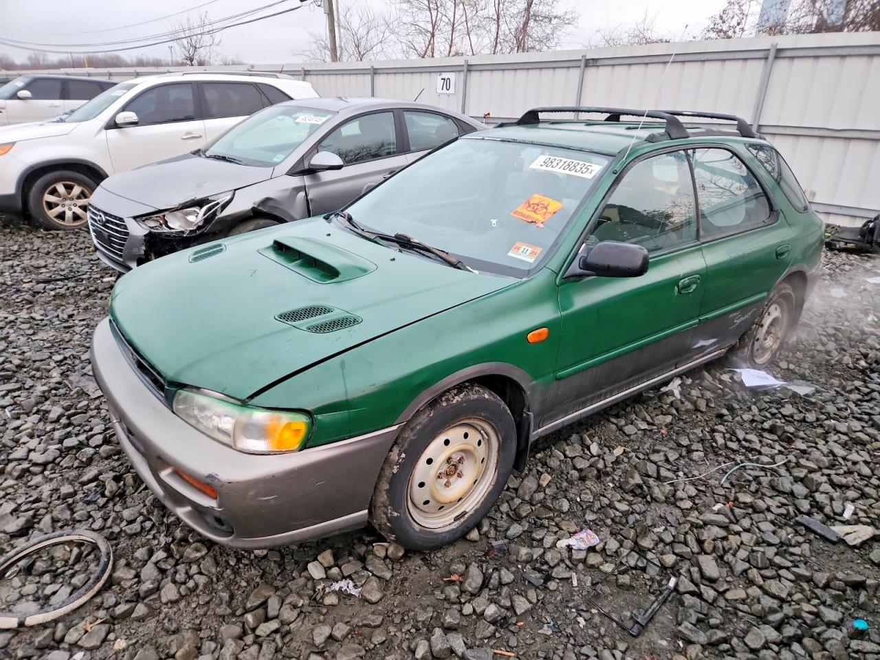 1998 Subaru Impreza Outback Special Sports, VIN JF1GF4857WH802470 — Фото с аукциона 1 of 4