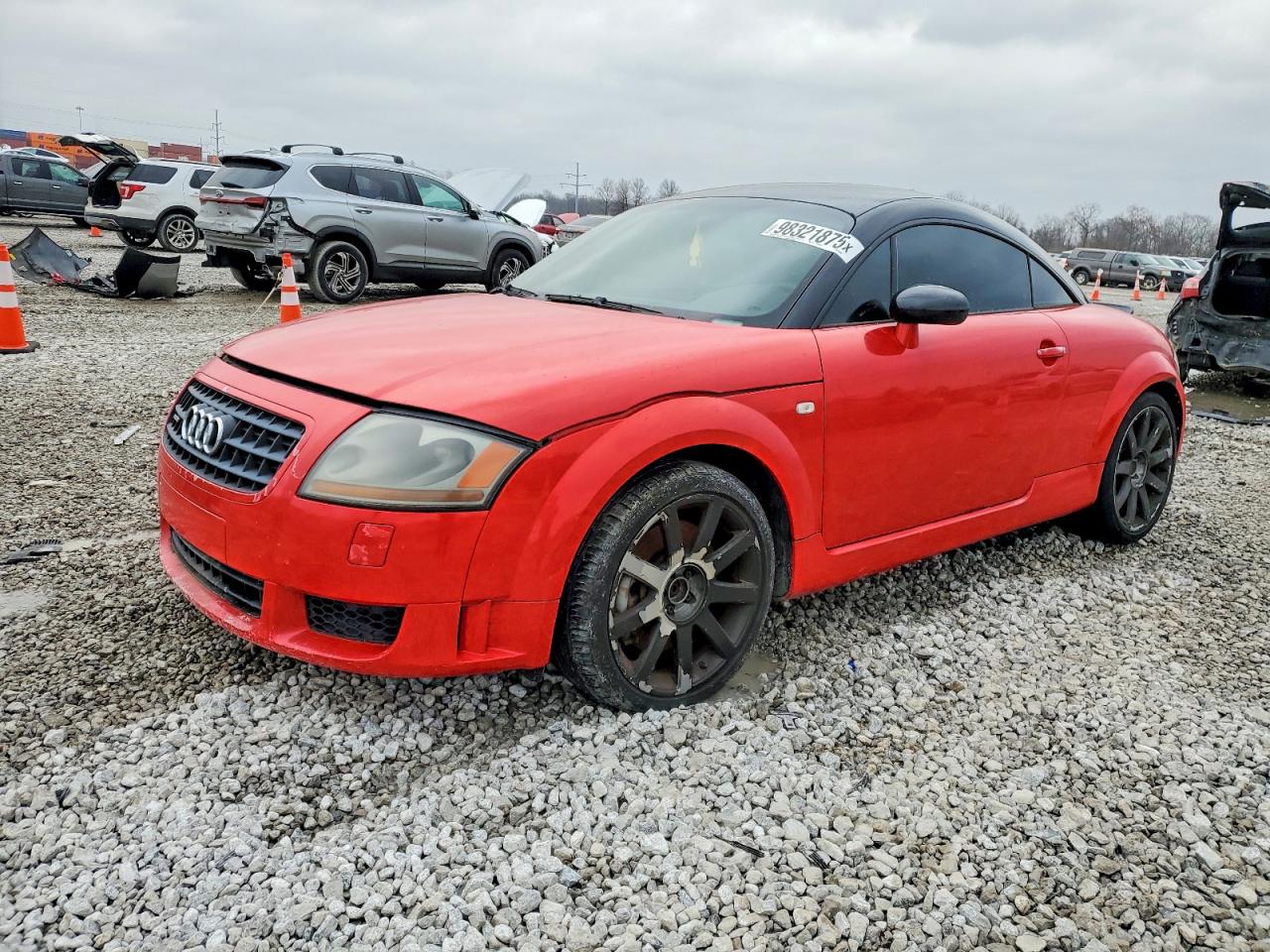 2006 Audi TT, VIN TRUPD28N061009658 — Днище