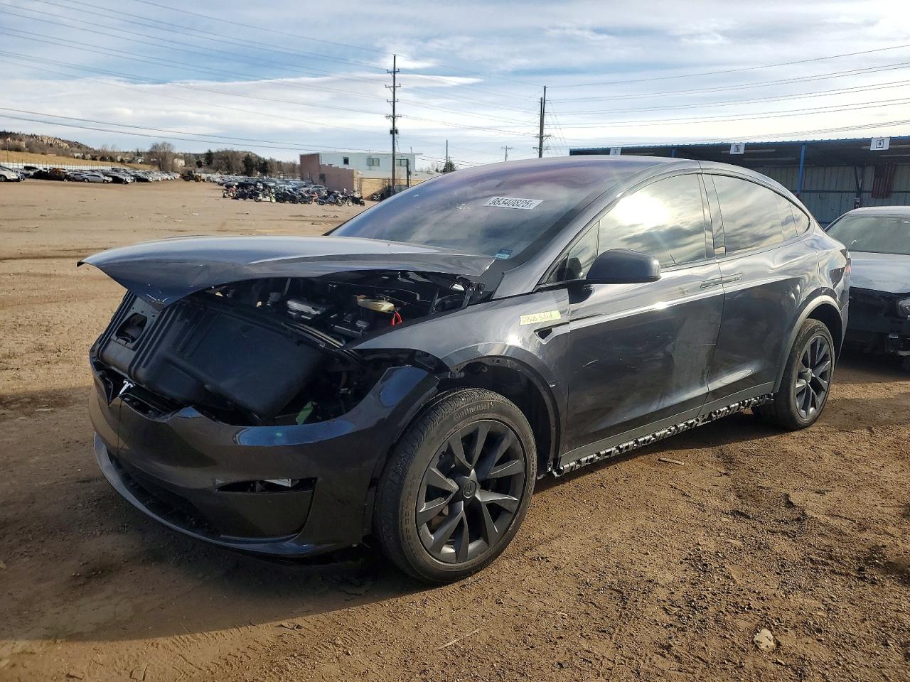 2024 Tesla Model X, VIN 7SAXCDE52RF450929 — Front end