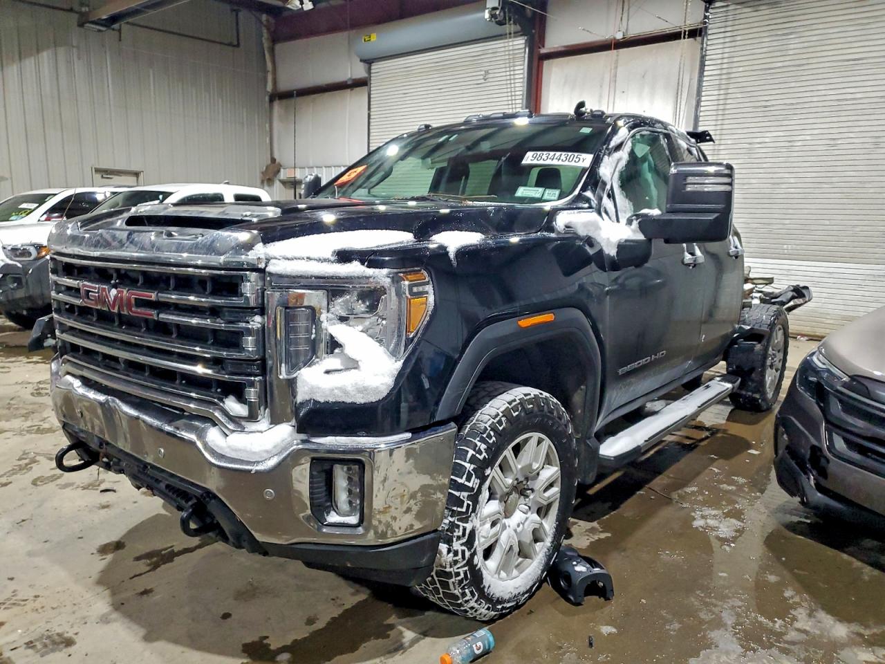 2021 GMC Sierra 2500HD SLT, VIN 1GT59NE70MF101248 — All over