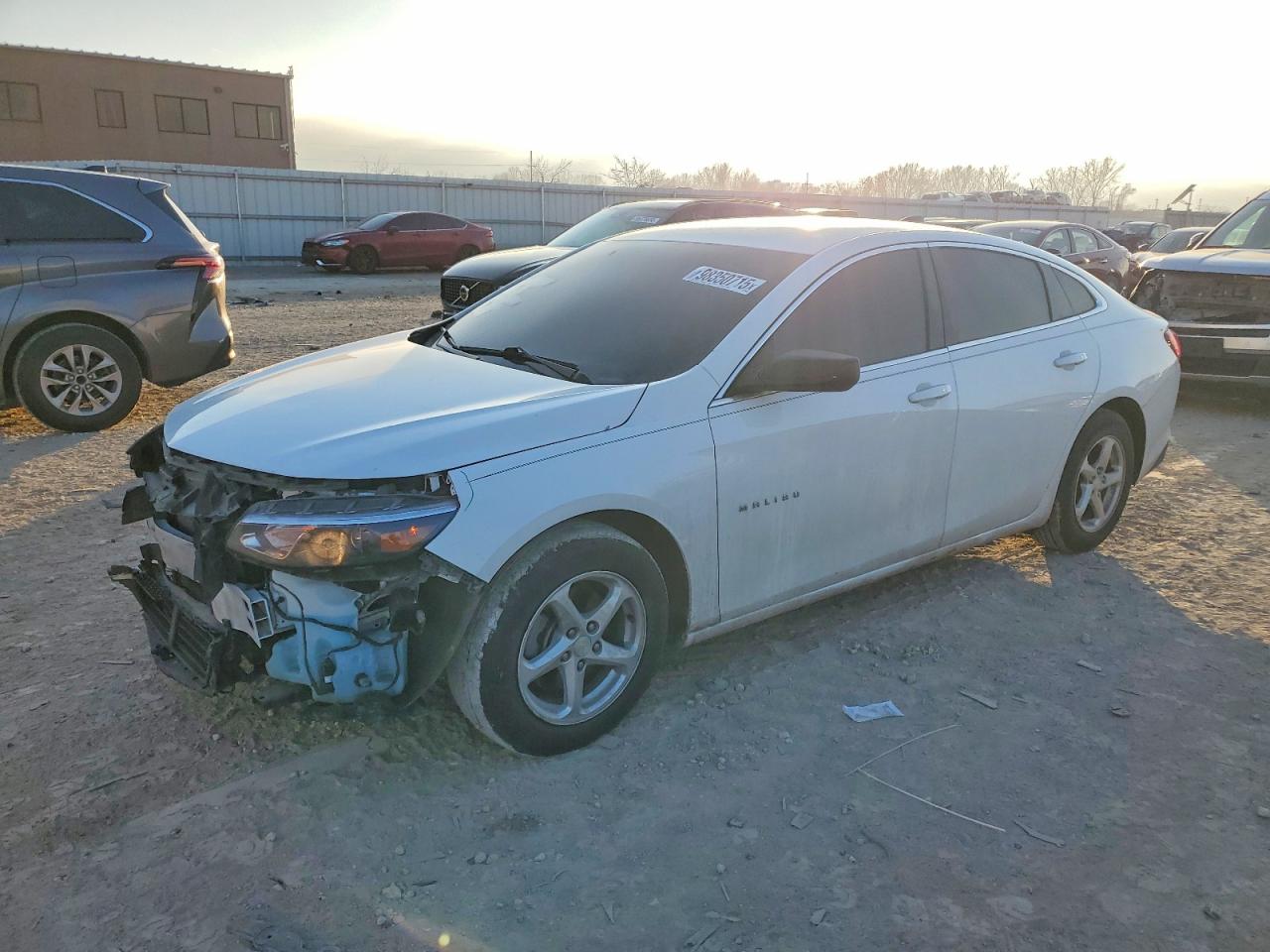 2018 Chevrolet Malibu LS, VIN 1G1ZB5ST2JF217689 — Front end