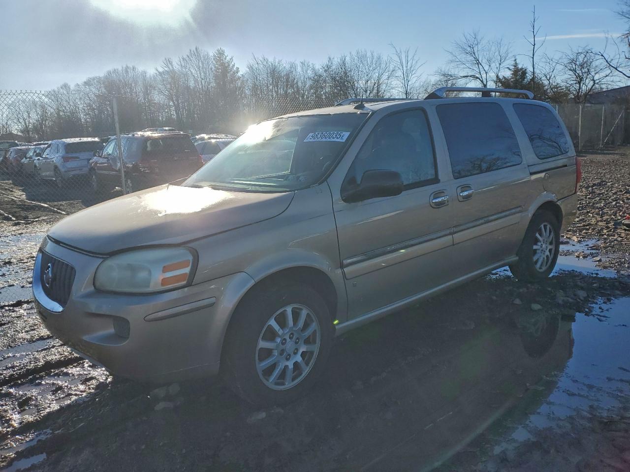 2006 Buick Terraza CXL, VIN 5GADV33146D171569 — Зад