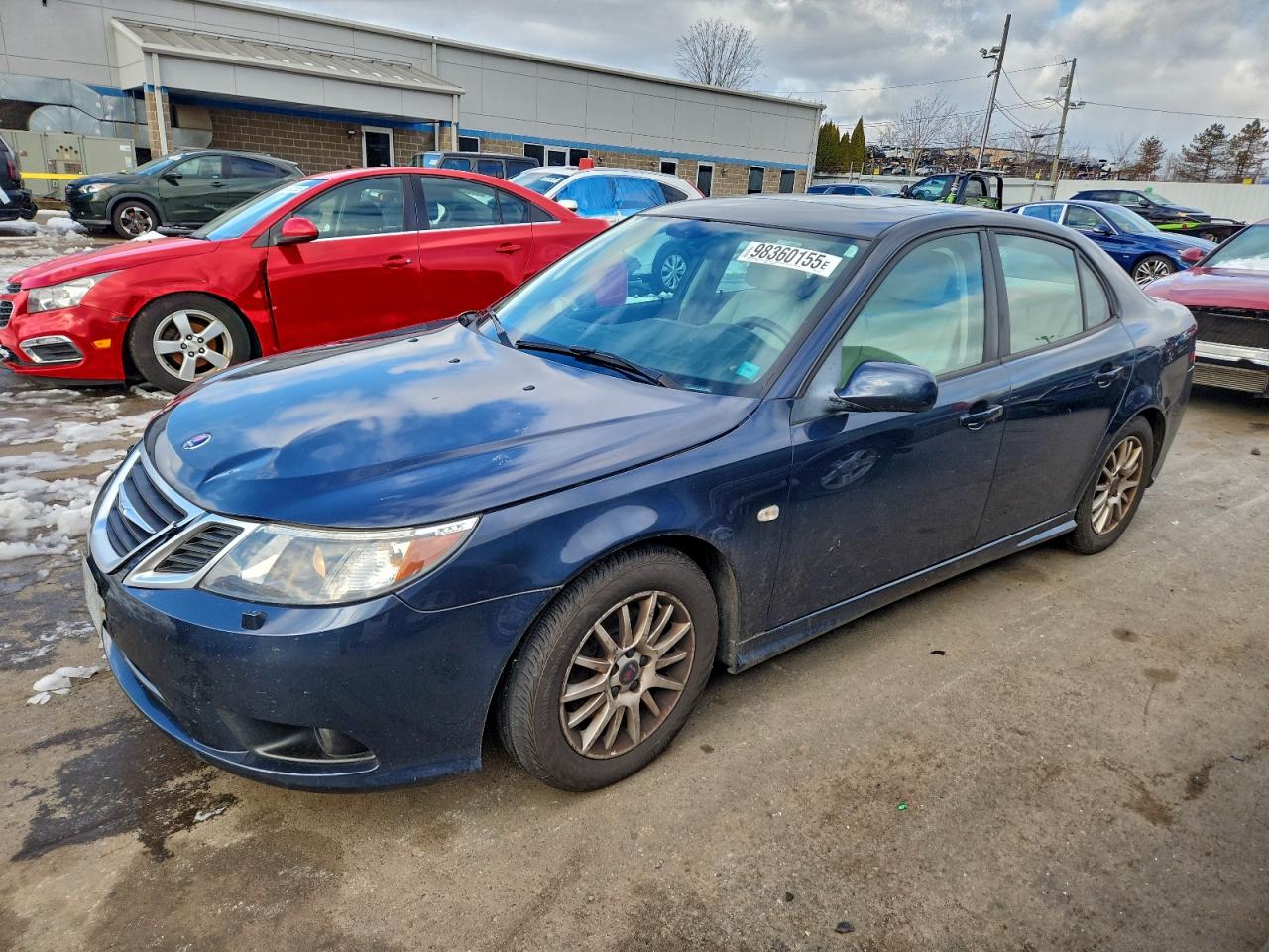 2010 Saab 9-3, VIN YS3FA4CY9A1615361 — Front end