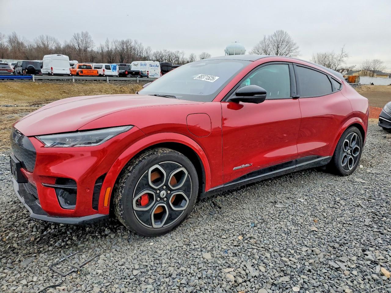 2023 Ford Mustang Mach-E GT, VIN 3FMTK4SE4PMA45209 — Rear end