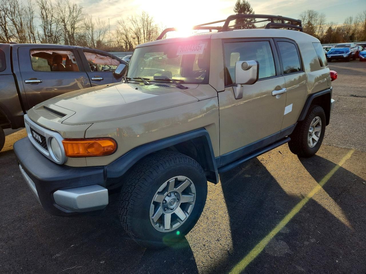 2014 Toyota FJ Cruiser, VIN JTEBU4BF1EK207252 — Water / flood