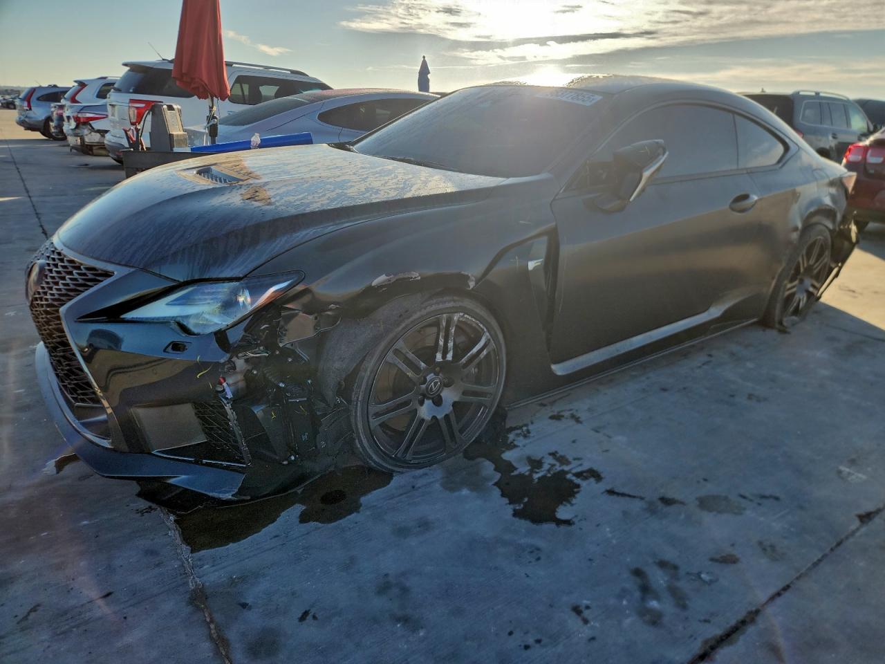 2020 Lexus RC F, VIN JTHDP5BC1L5007854 — Front end