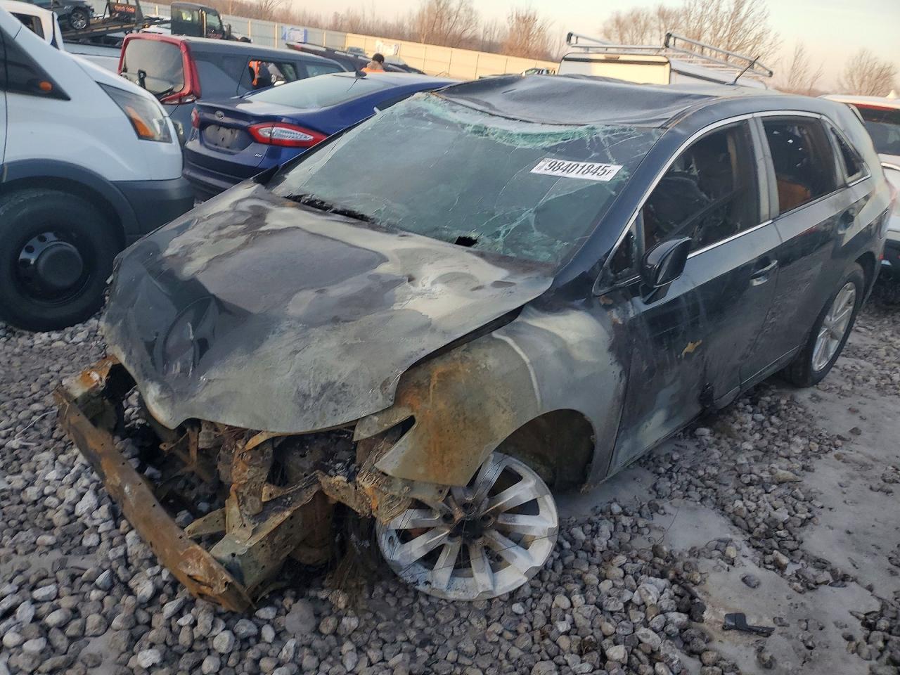 2009 Toyota Venza, VIN 4T3BE11A89U007150 — Burn