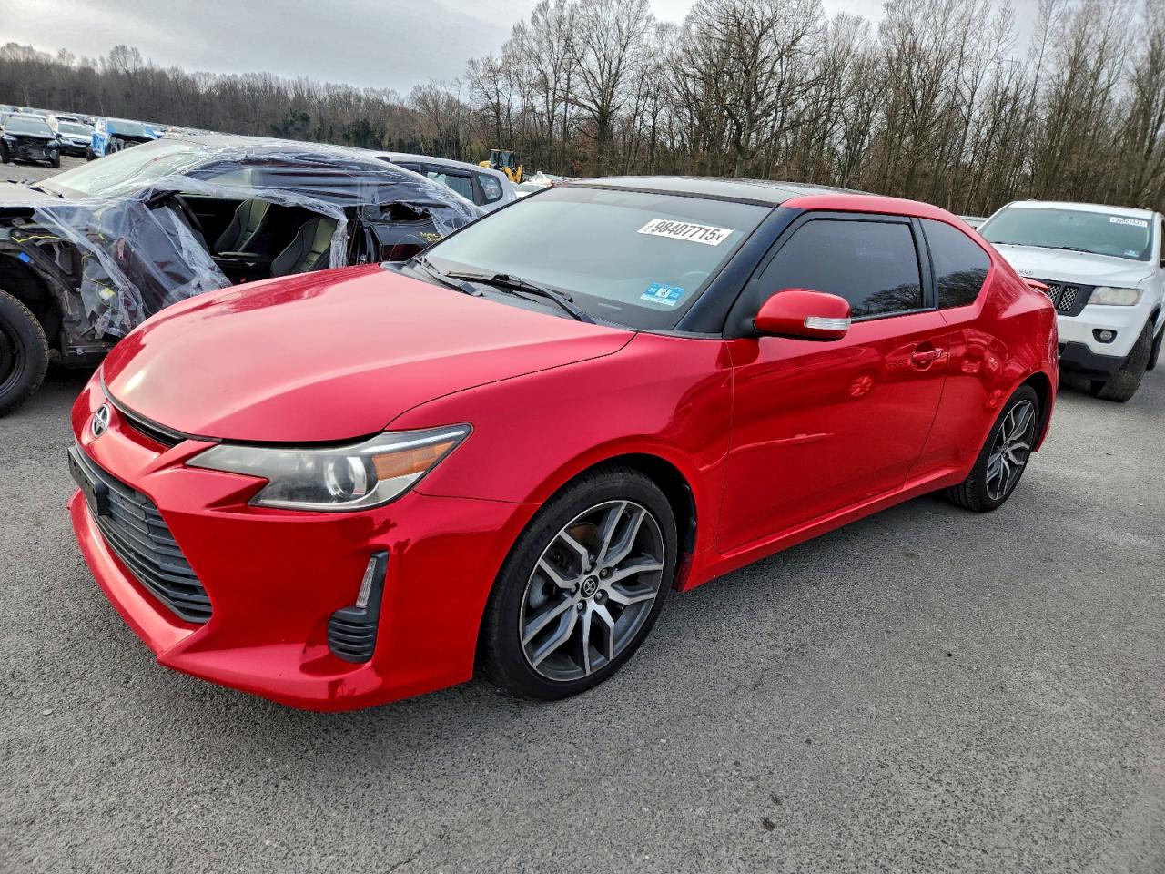 2015 Scion tC, VIN JTKJF5C7XFJ007364 — Rear end