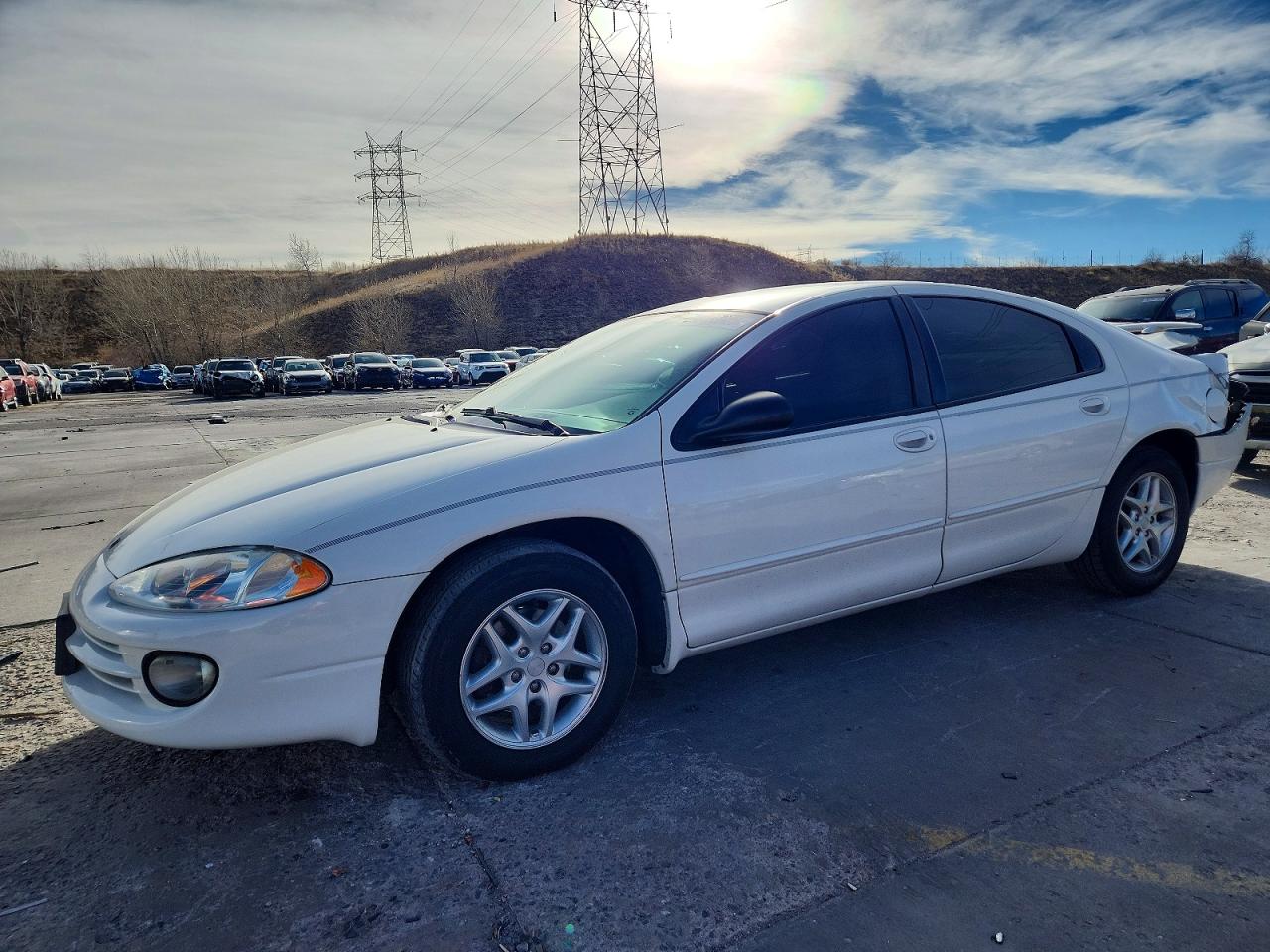 2004 Dodge Intrepid SE, VIN 2B3HD46R74H626040 — Зад