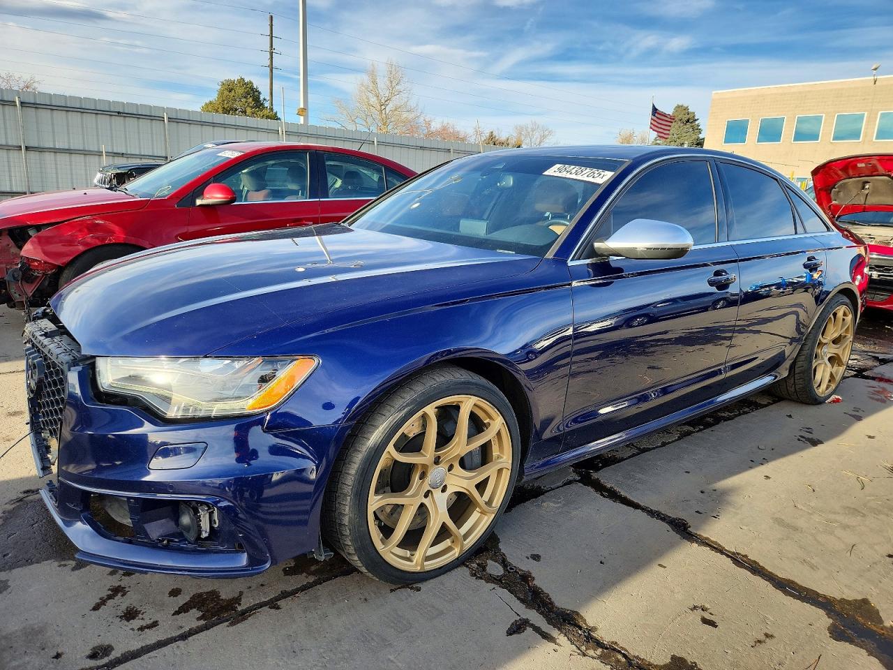 2014 Audi S6 Prestige, VIN WAUF2AFC4EN088473 — Front end