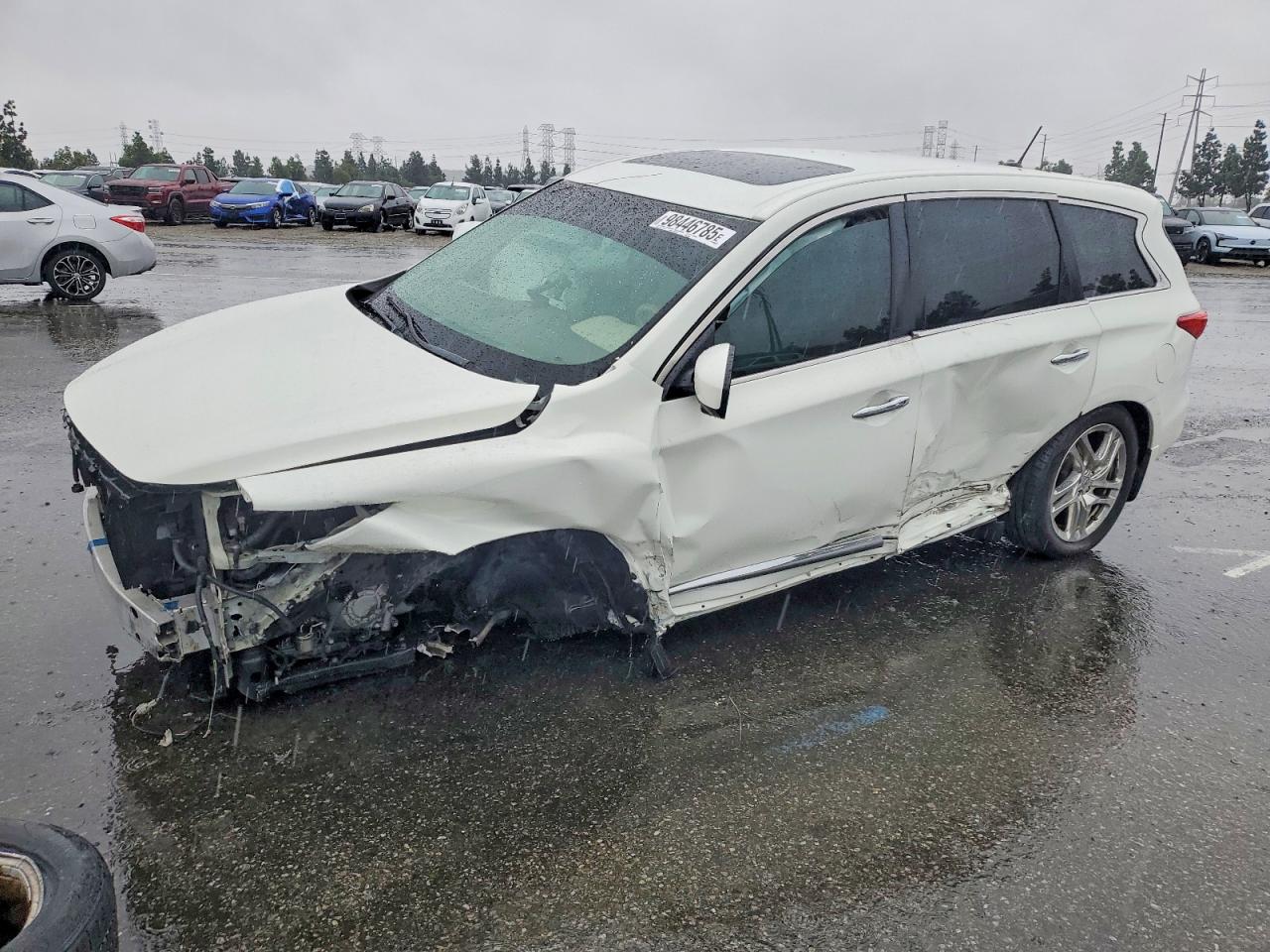 2013 Infiniti JX35, VIN 5N1AL0MNXDC308889 — Undercarriage