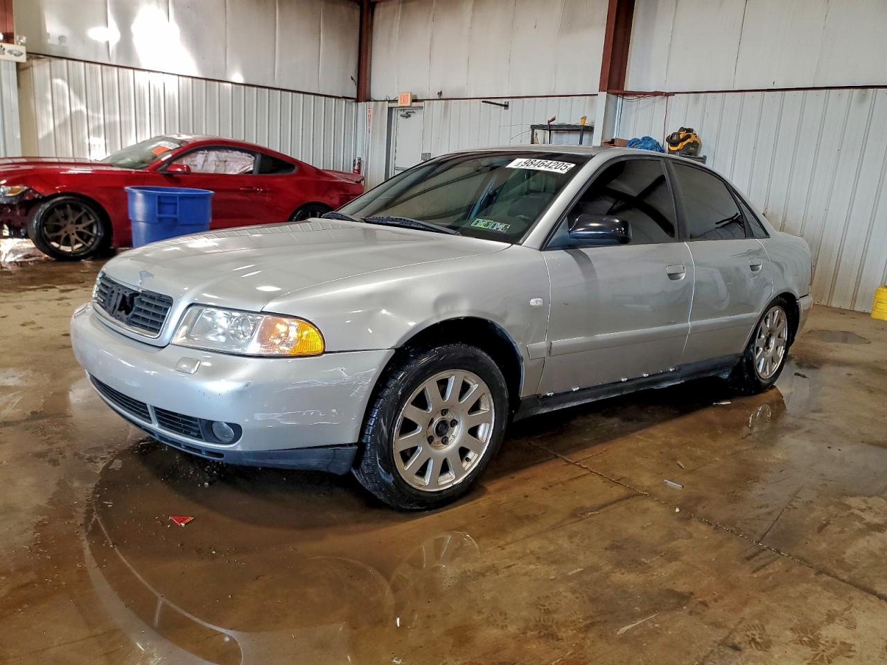 2000 Audi A4, VIN WAUDC68D0YA168954 — Rear end