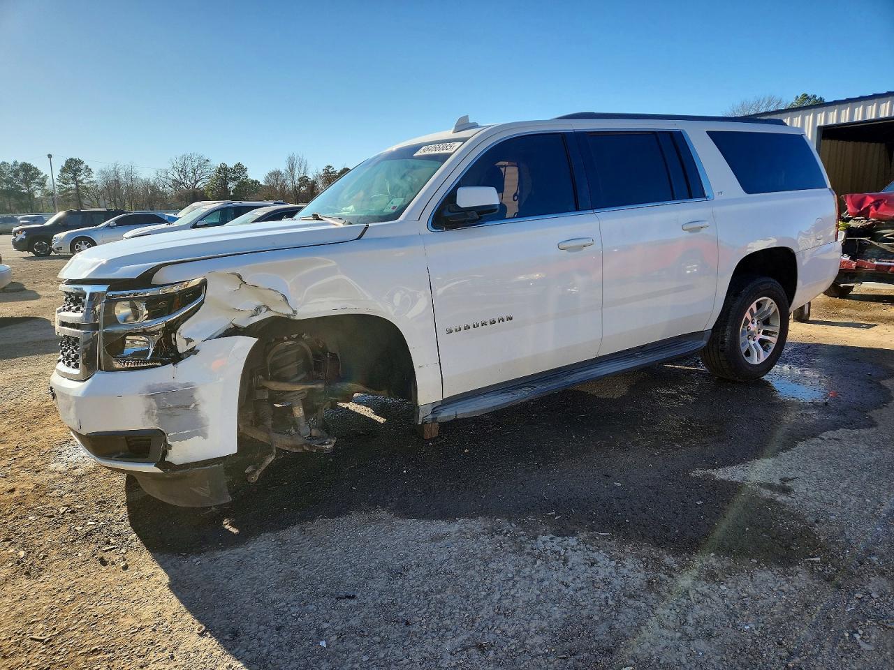 2015 Chevrolet Suburban LT, VIN 1GNSCJKC2FR504347 — Front end