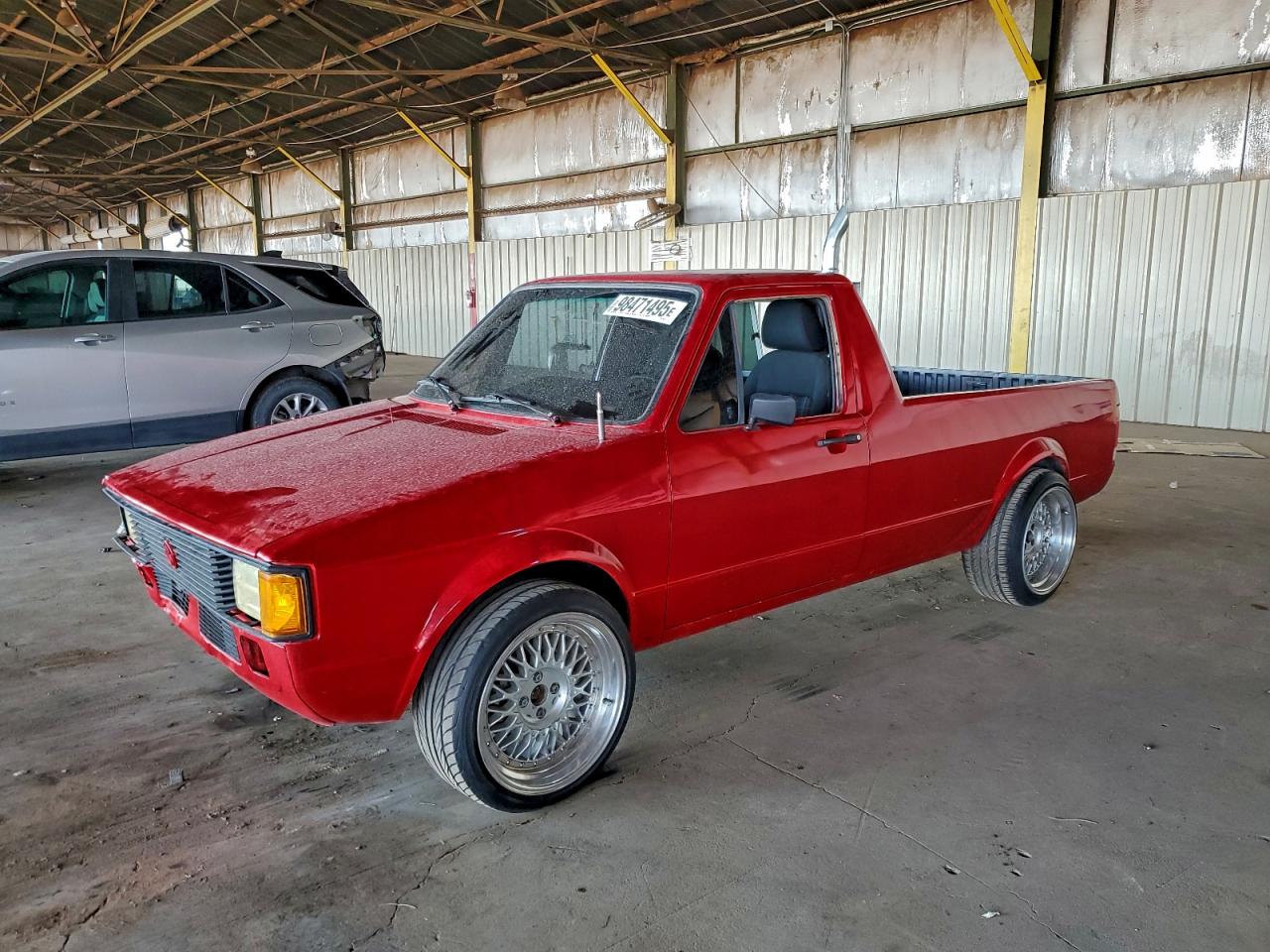 1981 Volkswagen Rabbit, VIN 1V1KG017XBV198174 — Front end