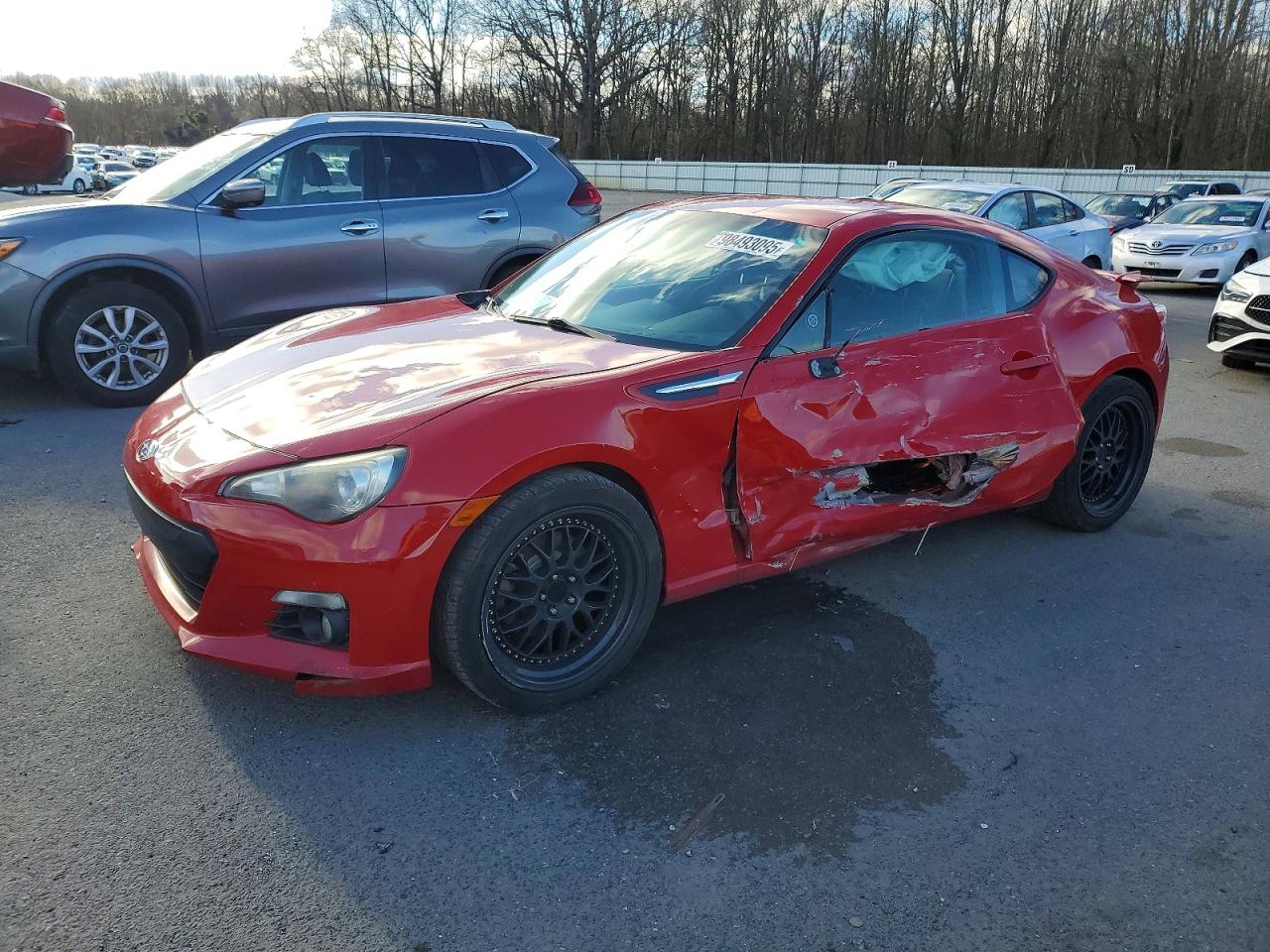 2014 Subaru BRZ Limited, VIN JF1ZCAC10E9600793 — Side