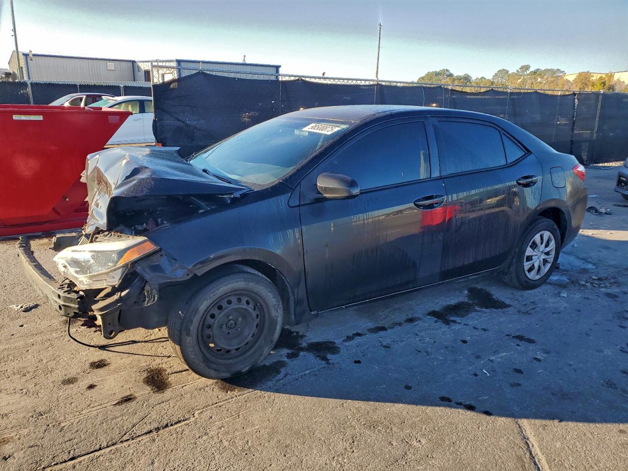 2016 Toyota Corolla LE, VIN 5YFBURHE1GP508267 — Front end
