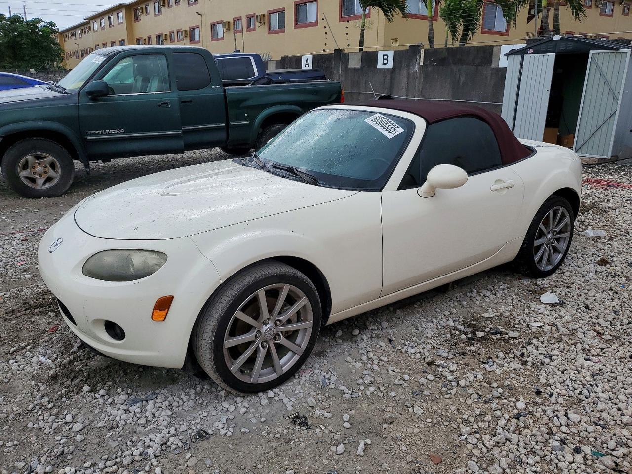 2006 Mazda MX-5 Miata Grand Touring, VIN JM1NC25F760111580 — Water / flood
