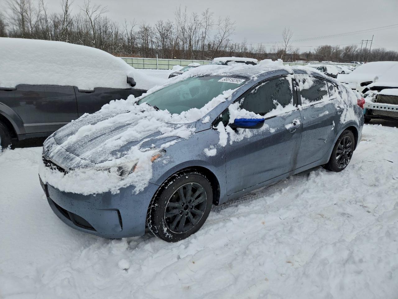 2017 Kia Forte S, VIN 3KPFL4A71HE055354 — Rear end