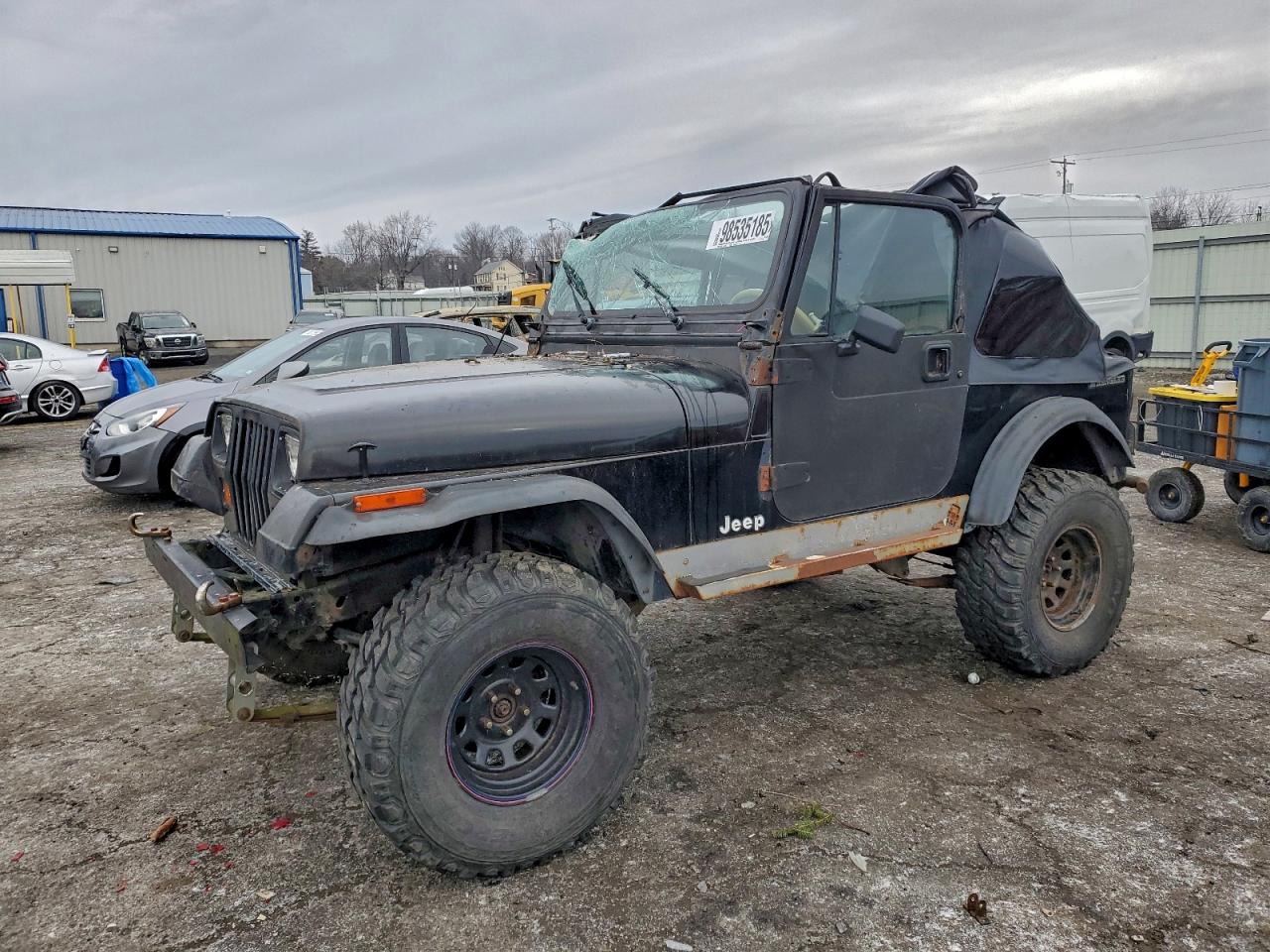 1987 Jeep Wrangler, VIN 2BCCV81JXHB535384 — Roof