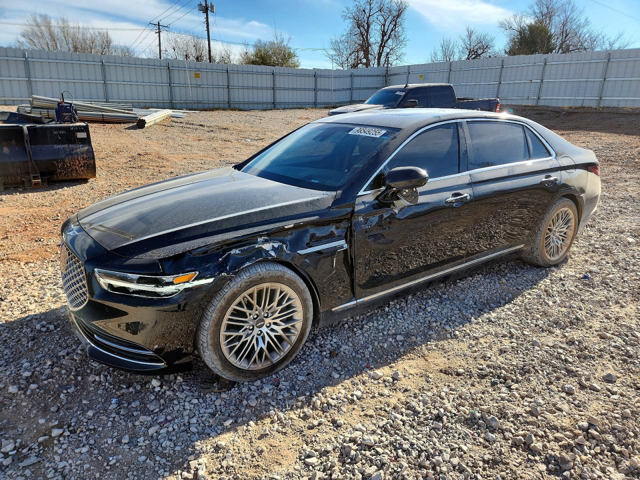 2021 Genesis G90 Ultimate, VIN KMTF54PH1MU084876 — Front end