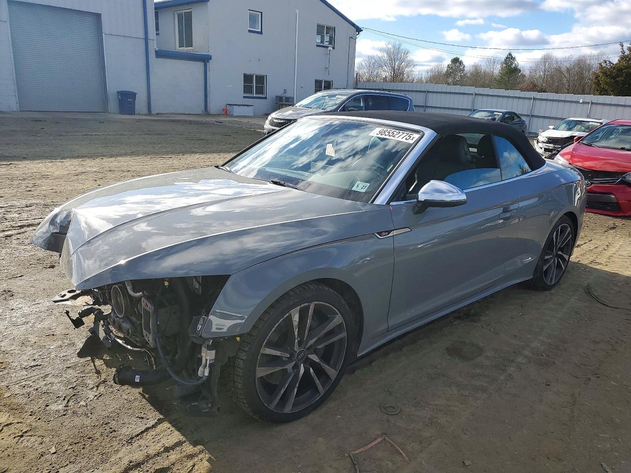 2022 Audi S5 Premium Plus, VIN WAUW4GF57NN005326 — Перед