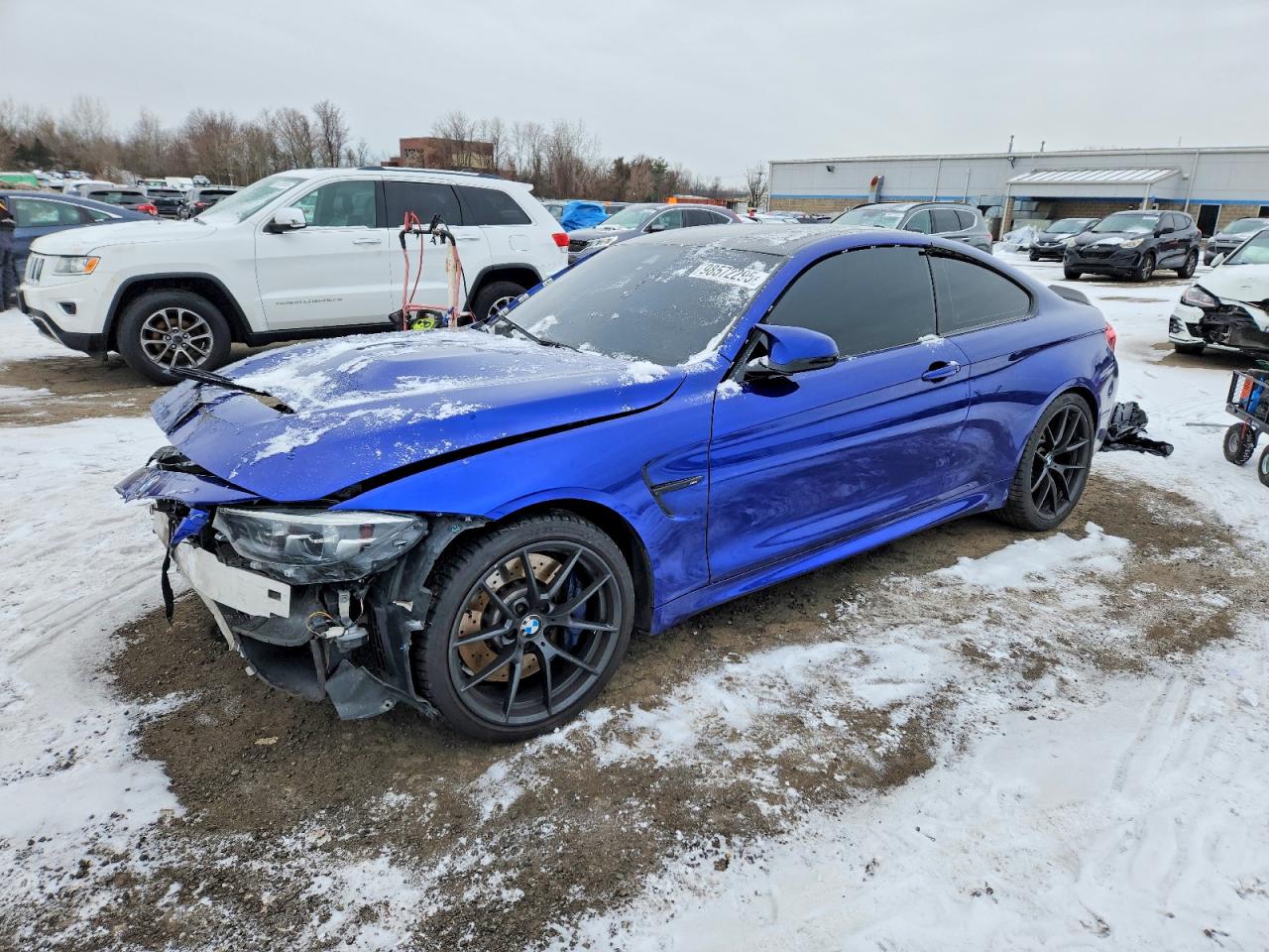 2020 BMW M4 CS, VIN WBS3S7C09LFH11785 — Front end