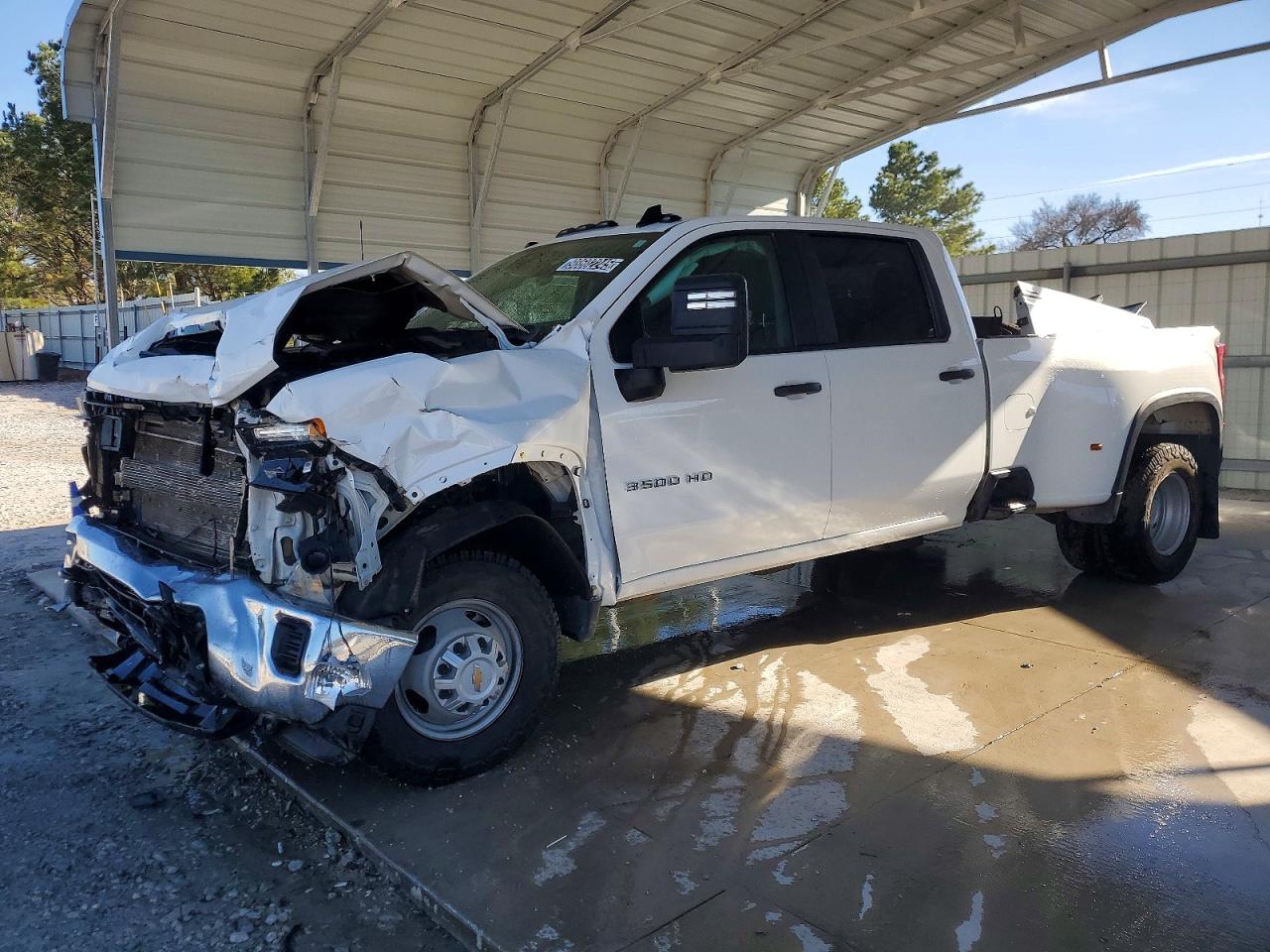 2025 Chevrolet Silverado 3500HD Work Truck, VIN 1GC4KSEYXSF221580 — Auction photo