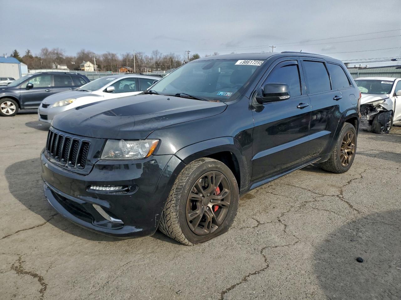 2013 Jeep Grand Cherokee SRT8 Vapor, VIN 1C4RJFDJ1DC513420 — Undercarriage