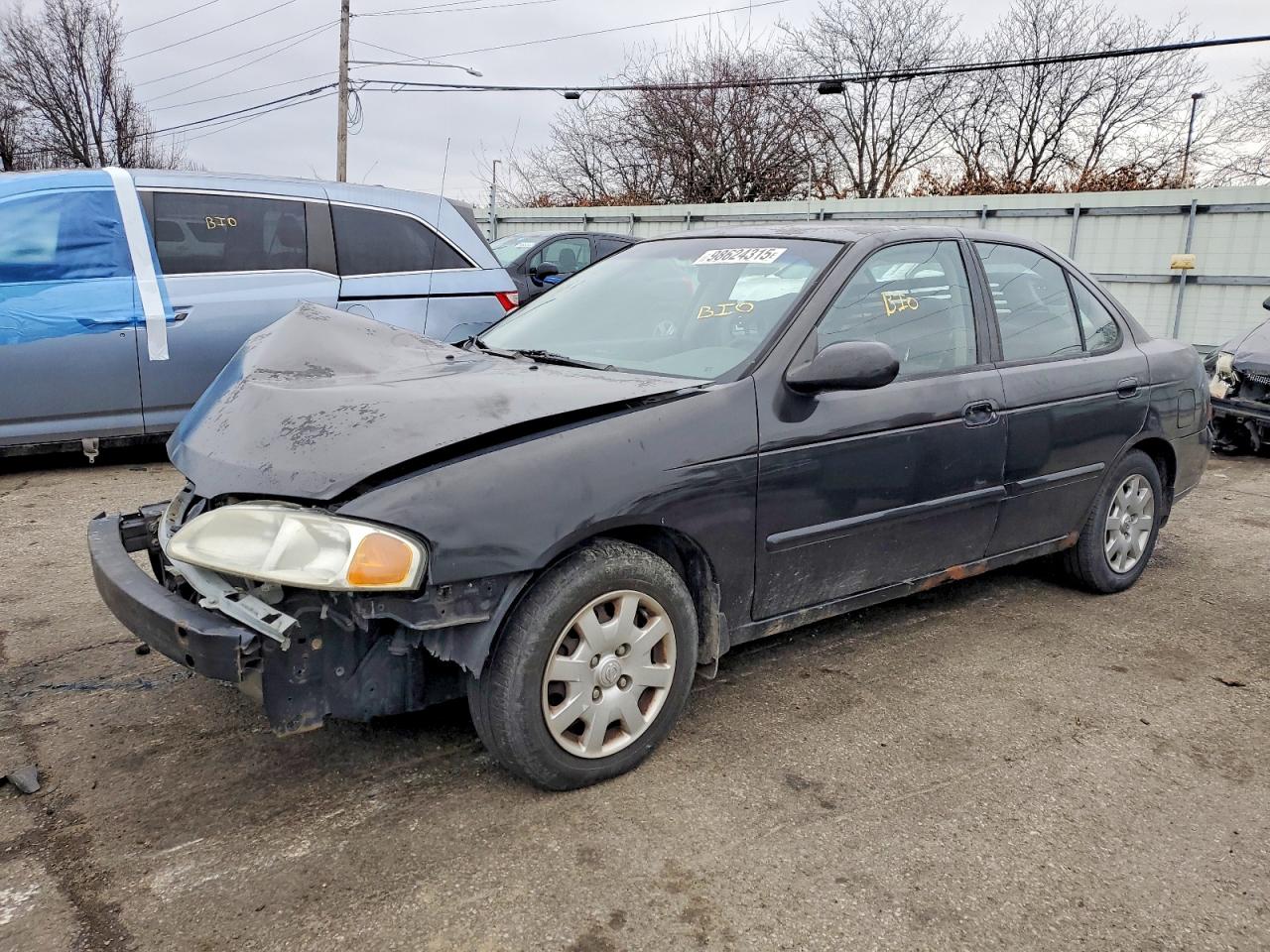 2002 Nissan Sentra GXE, VIN 3N1CB51D72L685113 — Front end
