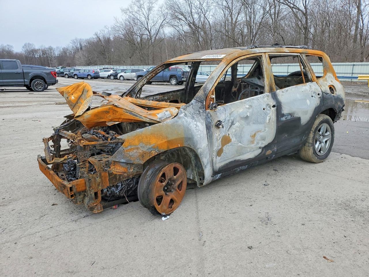 2008 Toyota RAV4, VIN JTMBD33V685183764 — Burn