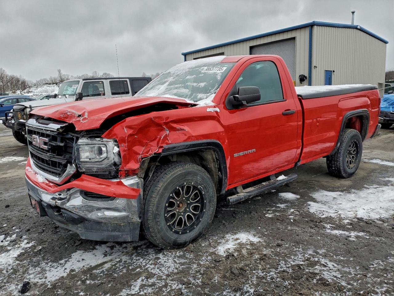 2018 GMC Sierra 1500, VIN 1GTN2LEH8JZ313956 — Front end