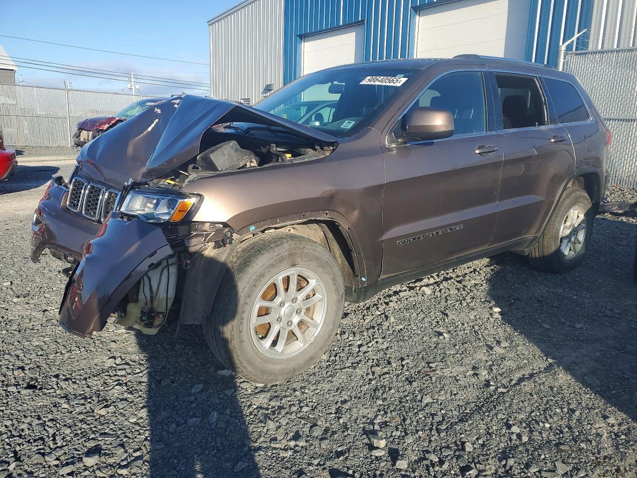 2019 Jeep Grand Cherokee Upland, VIN 1C4RJFAG8KC548851 — Front end